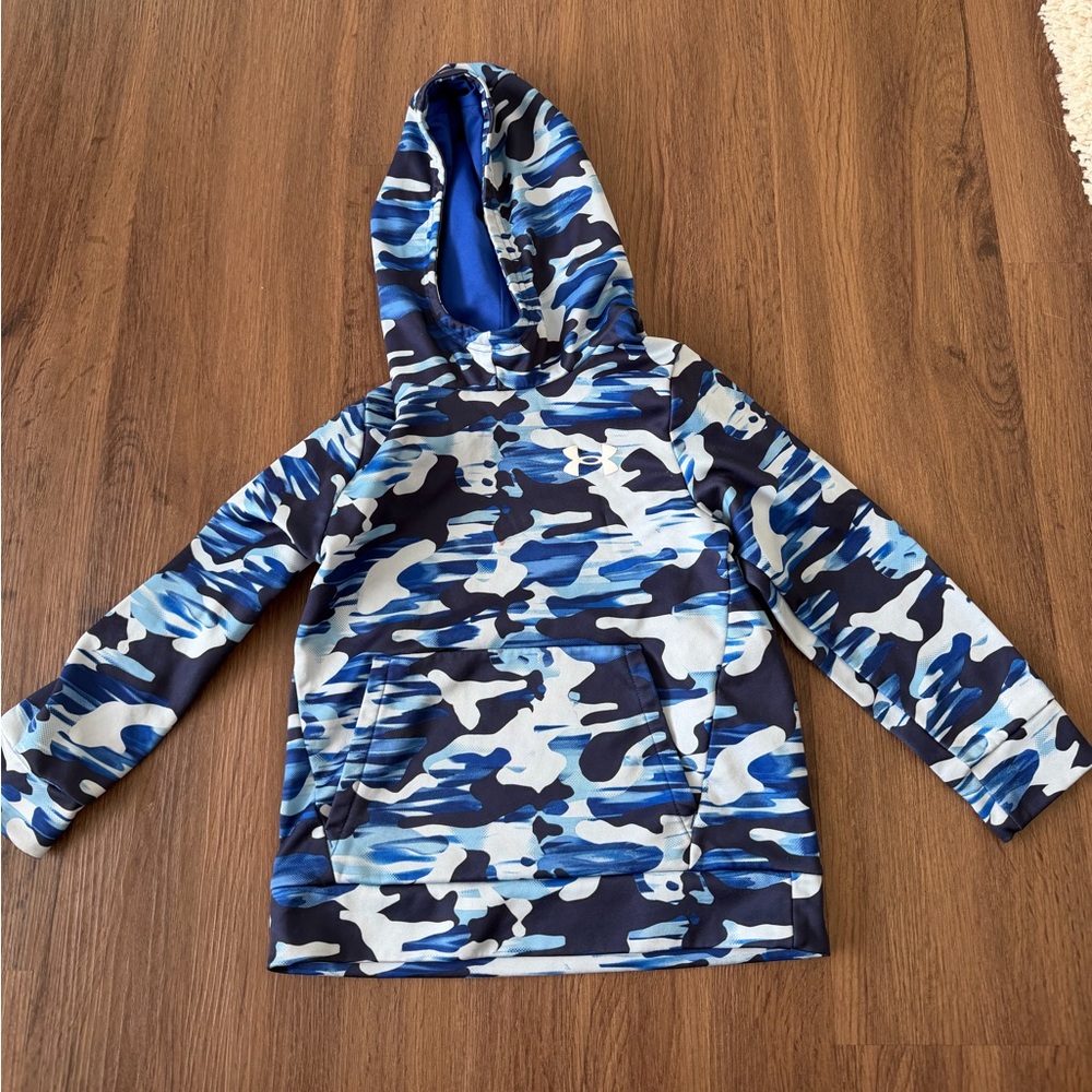 Blue UA Camouflage Hoodie